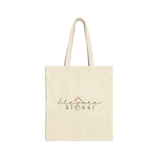 Elevate Global Cotton Canvas Tote Bag